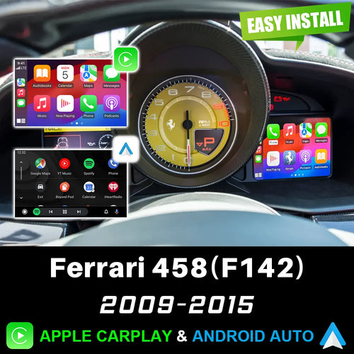 Ferrari 458 F142 carplay upgrade-Siiwoll