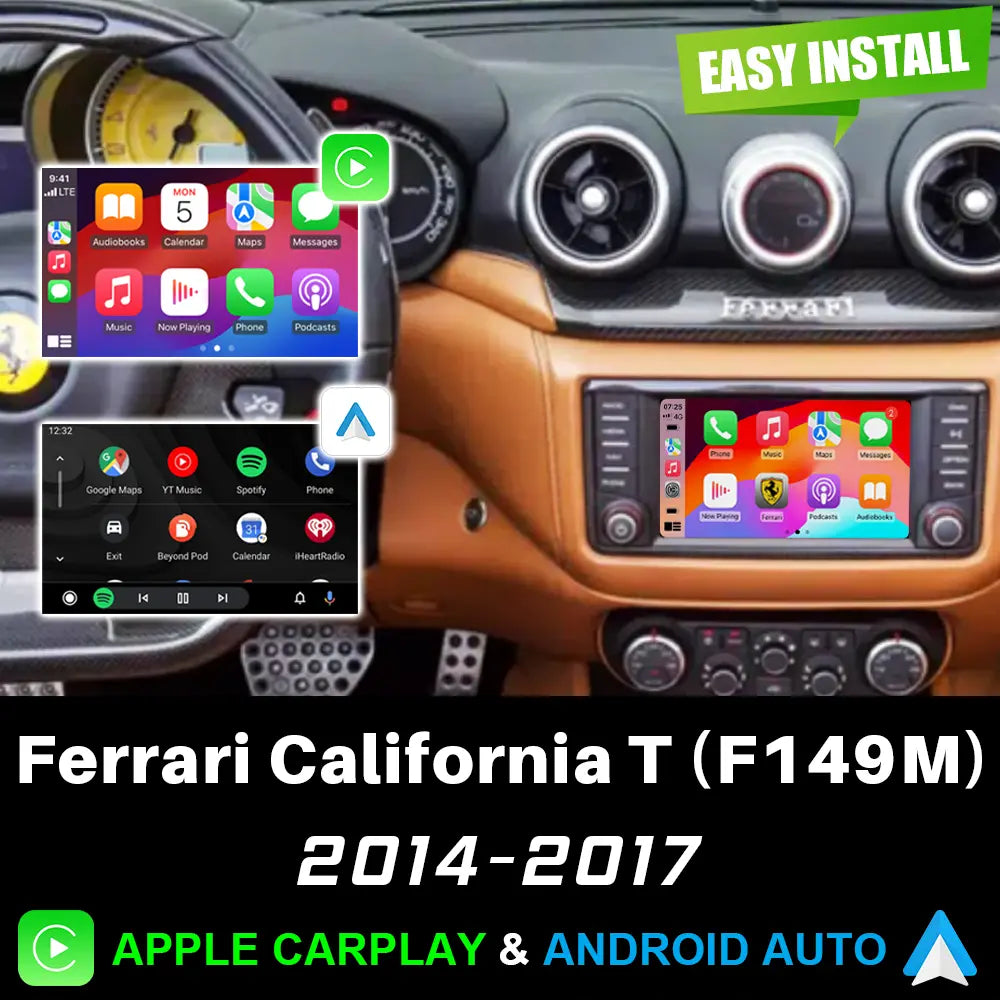 Ferrari CaliforniaT F149M carplay upgrade-Siiwoll