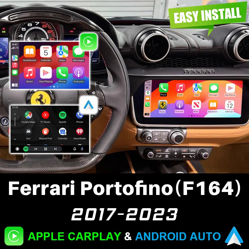 Ferrari Portofino F164 carplay upgrade-Siiwoll