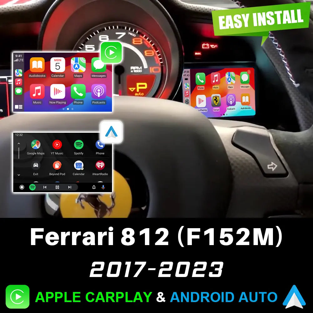 Navisir Ferrari 812 F152M carplay upgrade