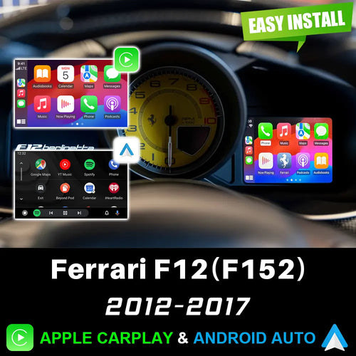 Navisir Ferrari F12 F152 carplay upgrade