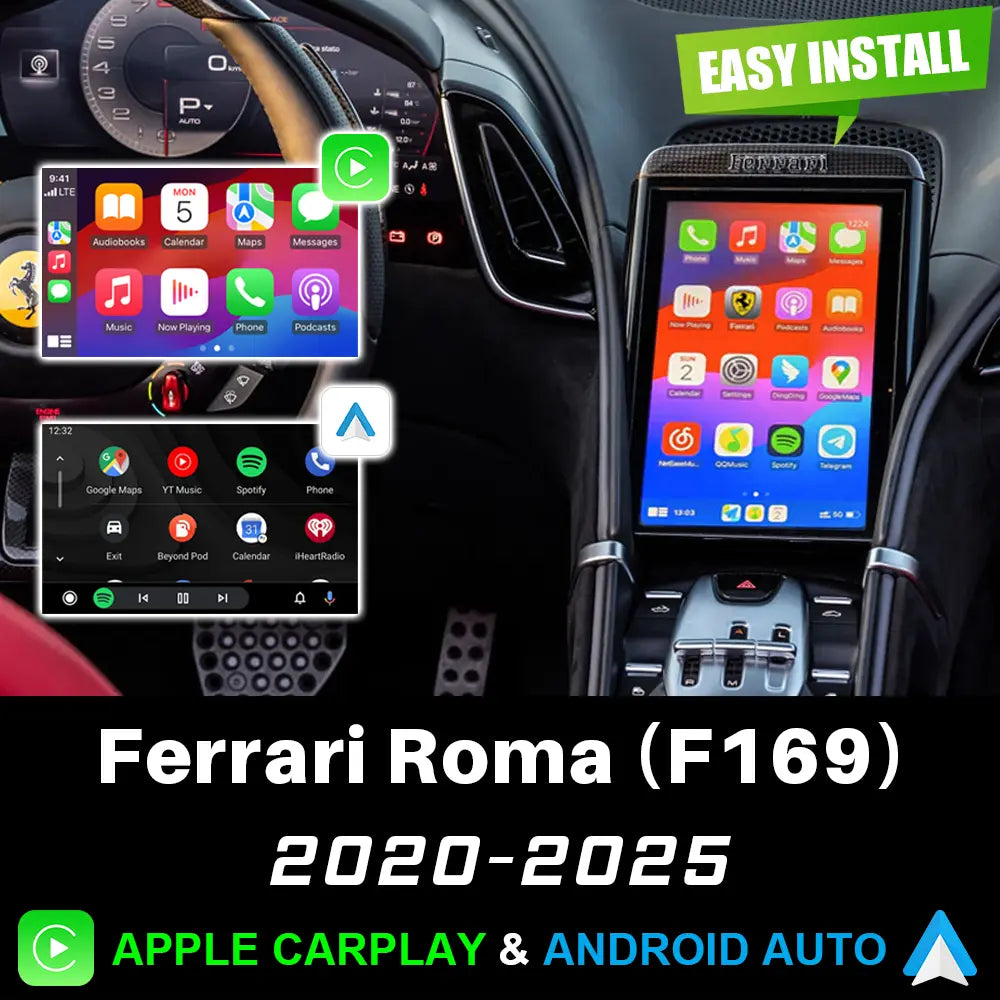 Navisir Ferrari Roma F169 carplay upgrade